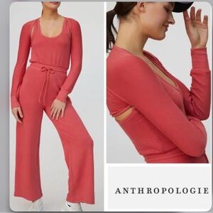 Anthropologie Daily Practice Reflection Jumpsuit - Size Medium